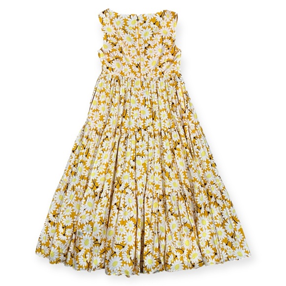 Kate Spade Daisy Poplin Vineyard  Midi Sundress - Picture 4 of 7